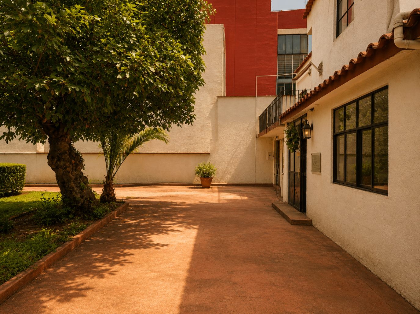 Side Courtyard
